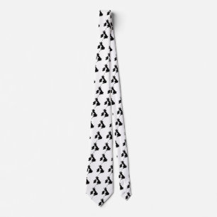 British Isles - White Neck Tie