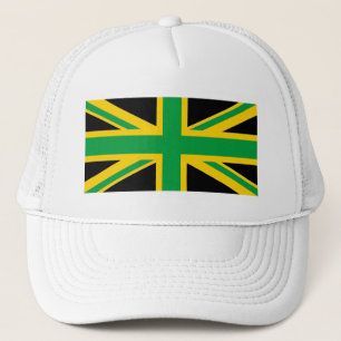 British - Jamaican Union Jack Trucker Hat