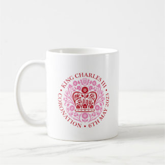 British King III Charles Memorabilia Coronation Coffee Mug