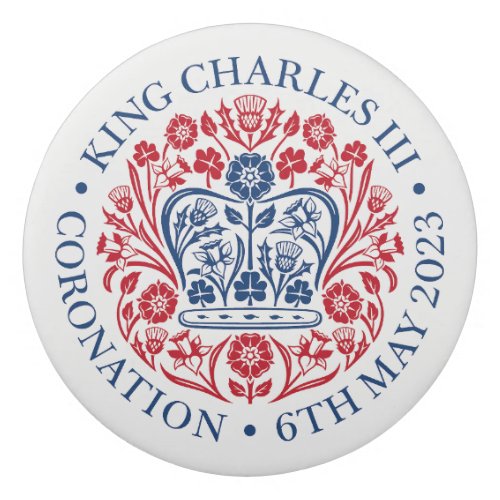 British King III Charles Memorabilia Coronation Eraser