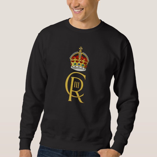 British King Long Live The King God Save The King  Sweatshirt (Front)