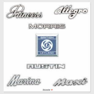 British Leyland Theme Sticker