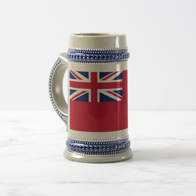 British Merchant Navy Red Ensign Mug or Tumbler (Front Left)