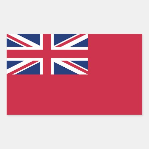 British Merchant Navy Red Ensign Sticker