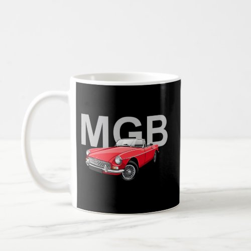 British Mgb Sports Car Coffee Mug