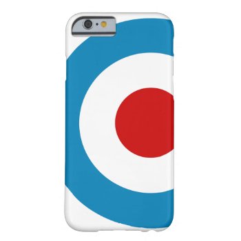 British Mod Target Design Barely There Iphone 6 Case by KahunaDesigns at Zazzle