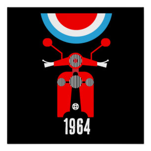 British Mods 1964 Poster