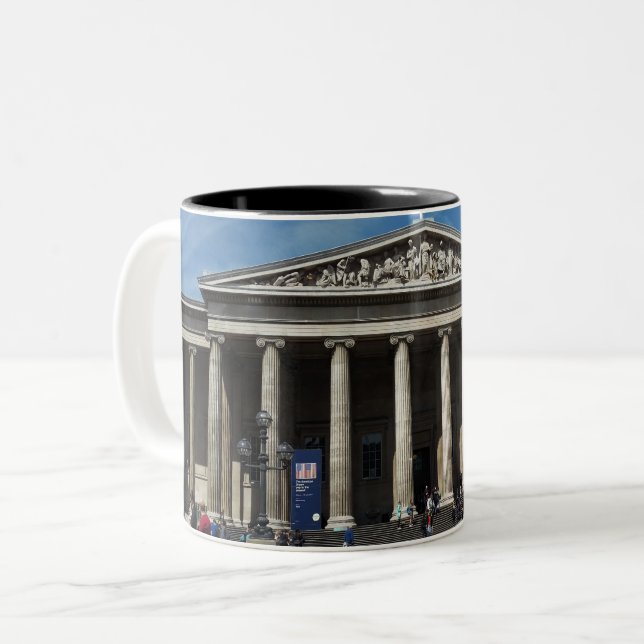 British Museum Two-Tone Mug (Front Left)