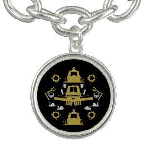 British Narrowboat Gifts Bracelet