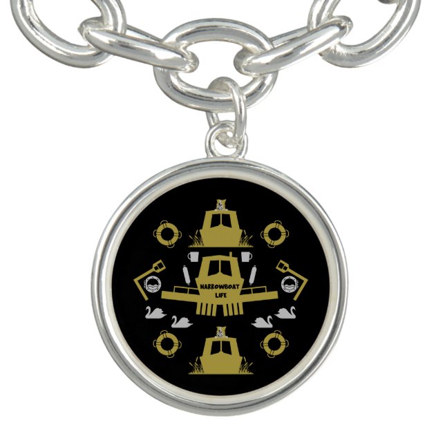 British Narrowboat Gifts Bracelet (Design)