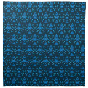 British Narrowboat Gifts Cloth Napkin
