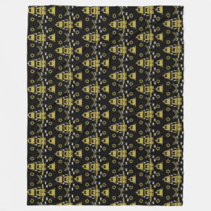 British Narrowboat Gifts Fleece Blanket