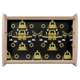 British Narrowboat Gifts Serving Tray