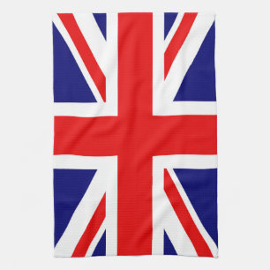 British National Flag - Union Jack  Kitchen Towel