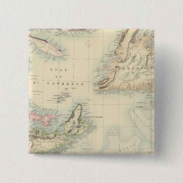 British North America 3 Button (Front)