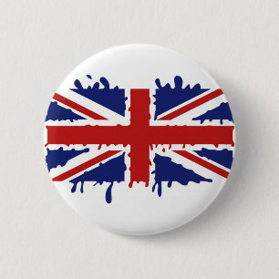 British paint pinback button