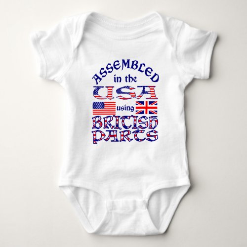 British Parts 2 Baby Bodysuit