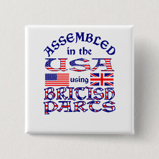 British Parts Pinback Button