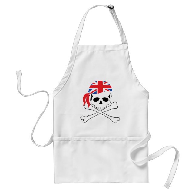 British Pirate Adult Apron (Front)