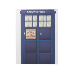 British Police Box Notepad