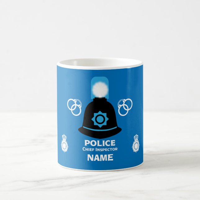 British Police Chief Inspector Coffee Mug (Center)