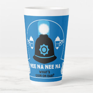 British Police Gifts And Accessories Latte Mug