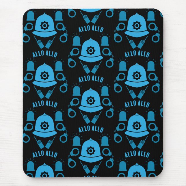 British Police Gifts And Accessories   Mouse Pad (Front)