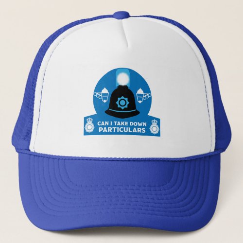 British Police Gifts And Accessories   Trucker Hat