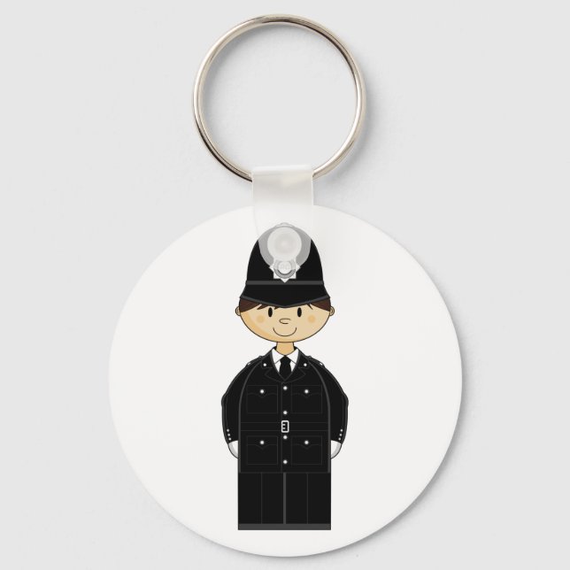 British Policeman Keychain (Front)