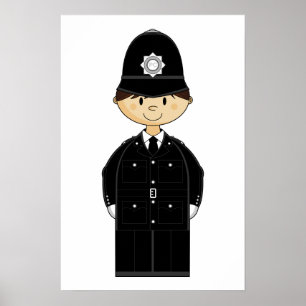 British Policeman Poster