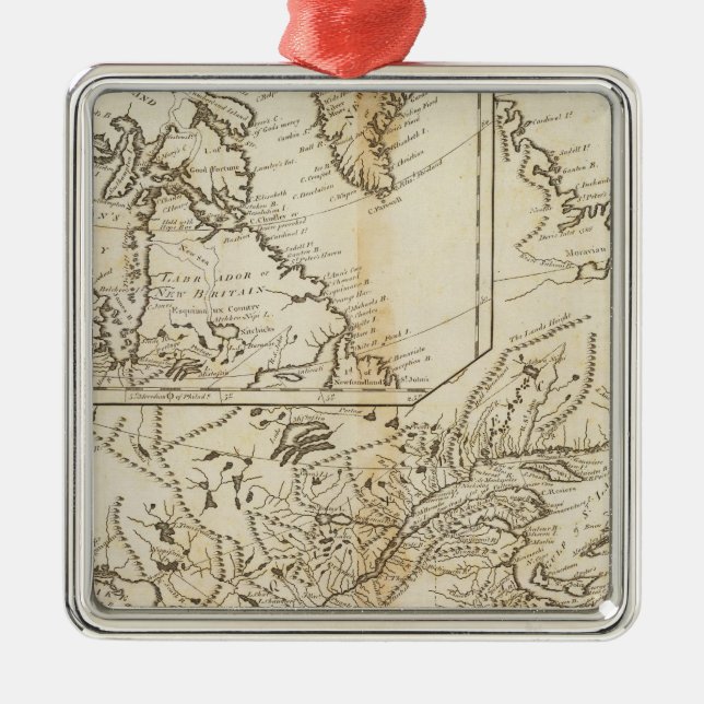 British Possessions in North America 2 Metal Ornament (Front)