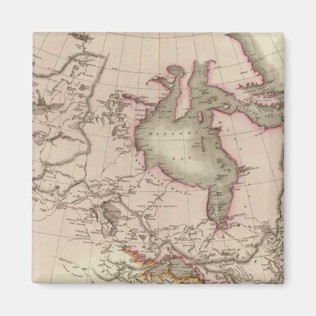 British possessions in North America Magnet (Front)