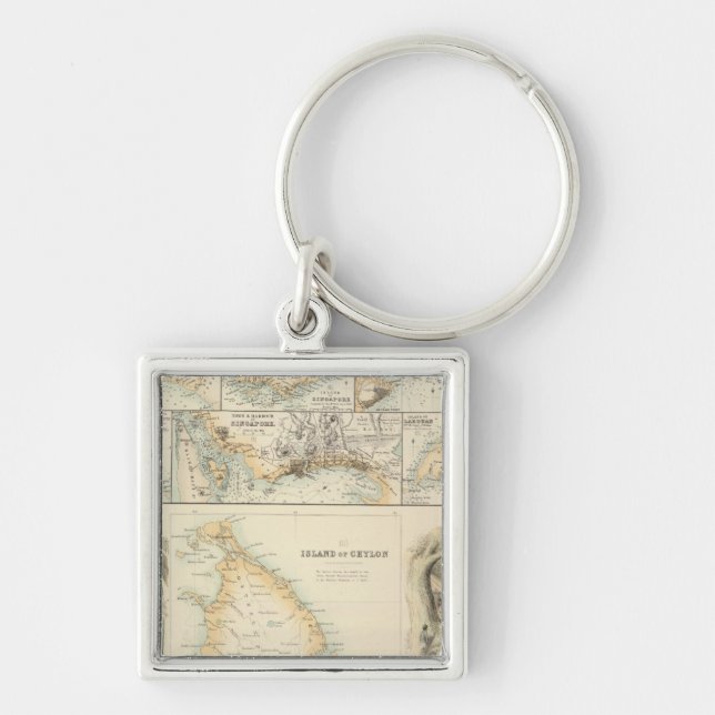 British Possessions in the Indian Seas Keychain (Front)
