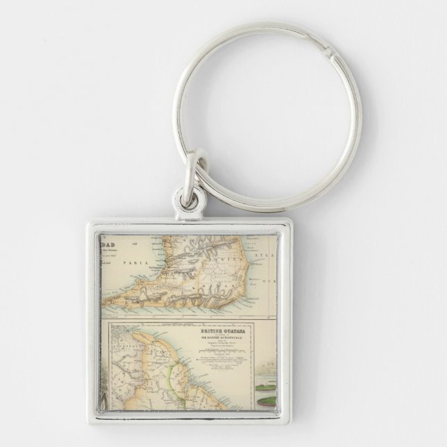 British Possessions on the North East Coast Keychain (Front)