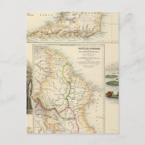 British Possessions on the North East Coast Postcard