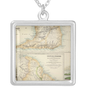 British Possessions on the North East Coast Silver Plated Necklace