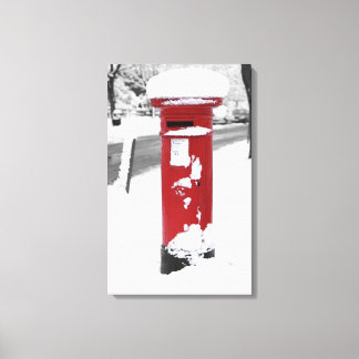 British Post Box Canvas Print