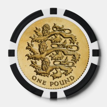 "british Pound" Design Gifts And Products Poker Chips by yackerscreations at Zazzle