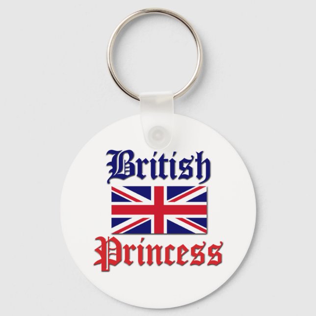British Princess Keychain (Front)