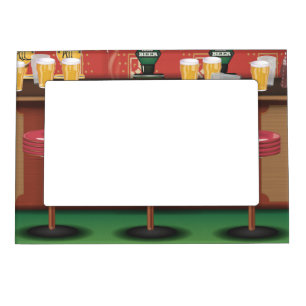 British Pub Bar Magnetic Photo Frame