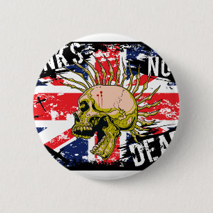 British Punk Not Dead Button