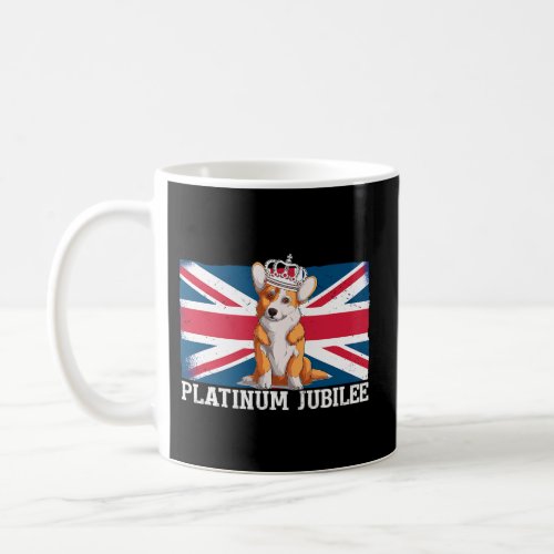 British Queen Monarchy Platinum Jubilee 70Th Anniv Coffee Mug