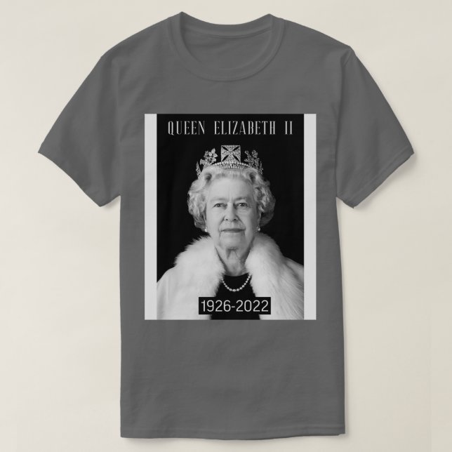 British Queens Platinum Jubilee - Honoring The Eli T-Shirt (Design Front)