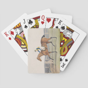 British Racehorse (The Duchess) Poker Cards