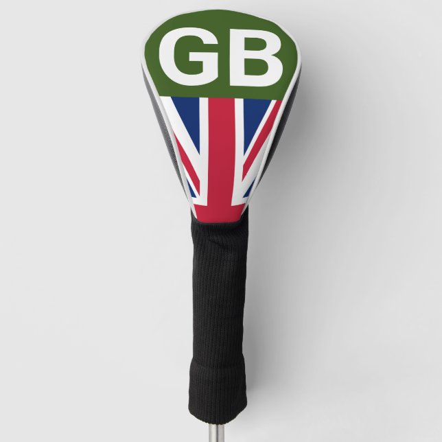 British Racing Green Golf Head Cover (Front)