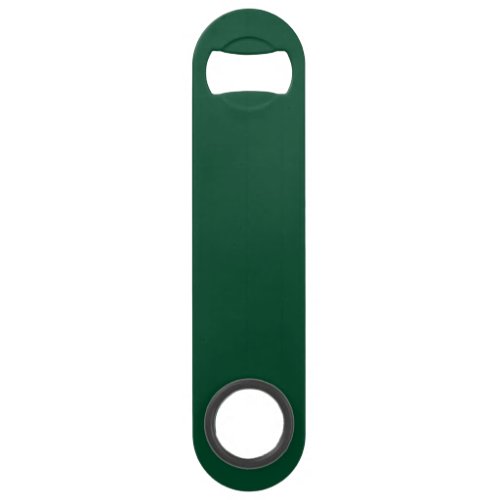 British Racing Green Solid Color Bar Key