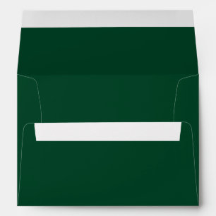 British racing green  (solid color)  envelope