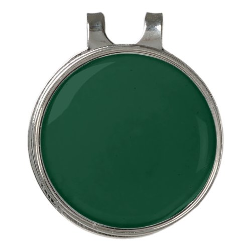 British racing green  solid color  golf hat clip