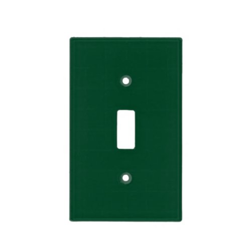 British racing green  solid color  light switch cover