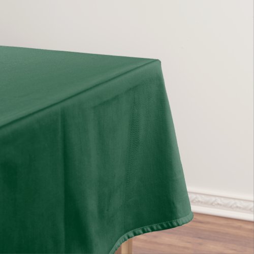 British racing green  solid color  tablecloth